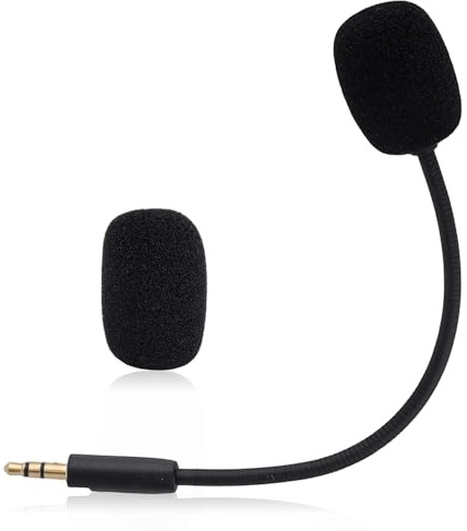 BTFO Microfono di Ricambio per Cuffie Razer Barracuda X, Microfono da Gioco Staccabile da 3,5mm con Schiuma Compatibile con Cuffie Barracuda X Cancellazione Del Rumore