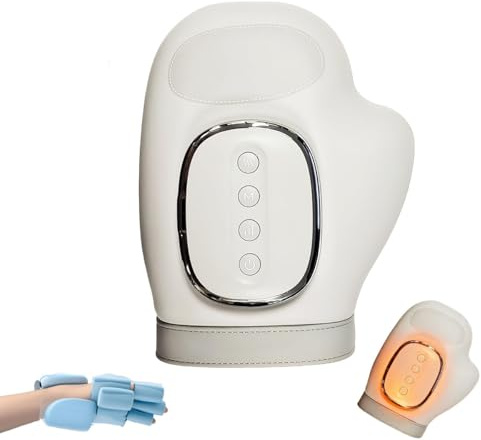 Masajeador de mano,masajeador eléctrico,aparato de masaje,inalámbrico de compresión, ayuda a aliviar la artritis y el canal carpiano, masaje linfático, 5 modos,regalo de madre, regalo para hombre