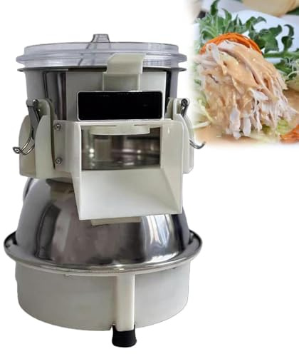 ZenHailure Tritacarne Automatico Elettrico da 180w per Sfilacciare Pollo,Resa Produttiva 40kg/H,Adatto per Petto di Pollo,Manzo E Maiale Cotti Ideale per Cucine Domestiche E Ristoranti Professionali