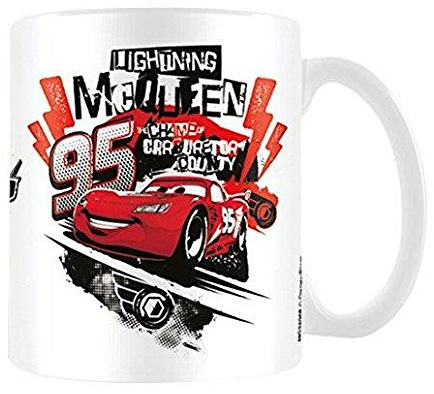 Disney Pixar Pyramid International (Cars Champ) Official Boxed Ceramic Coffee/Tea Mug, Multi-Colour, 11 oz/315 ml