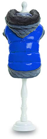 Croci C7274366 Steppjacke Double Mix Blue, 20 cm