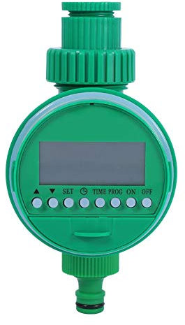 Cubo de agua Manguera electrónica Aspersor Automático LCD digital Electrónico Jardín de su casa Programas de control de riego para el jardín familiar Jardín del techo Jardín del césped Balcón Patio