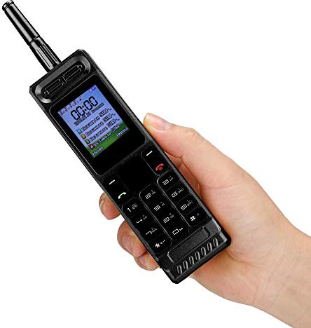 Tosuny Vintage Retro Brick Cell Phone Mobile Phone, Four Card Four Standby QuadBand 2G Retro Bluetooth New Classic Old Mobile Phone, 2G GSM 850/900/1800/1900Mhz (Black)