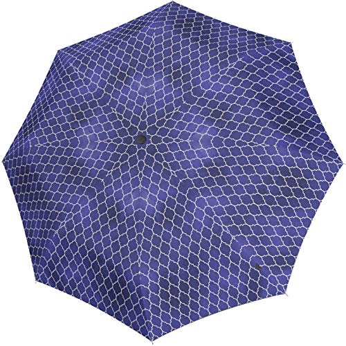 Knirps Damen Stockschirm T.760 Automatik UV-Schutz Regenerate - blue