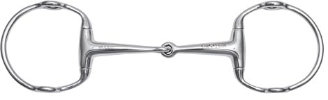 Stübben Gebiss 2432 Aufziehtrense Edelstahl - 13,5 cm - 16 mm - Edelstahl