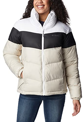 Columbia Damen Puffect Colour-Blocked Jacke mit Farbblock-Design