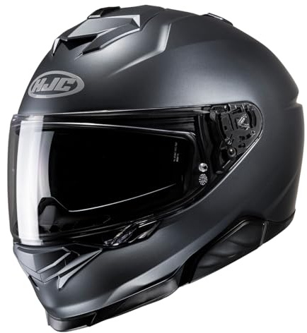 HJC, integralhelme motorrad I71 semi flat anthracite, XXL