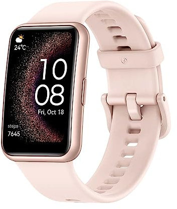 HUAWEI Watch FIT Special Edition, 1,64 Zoll HD-AMOLED-Display Smartwatch, Professionelles Gesundheitsmanagement, Integriertes GPS, Praktischer Assistent im Alltag, Deutsche Version, Nebula Pink
