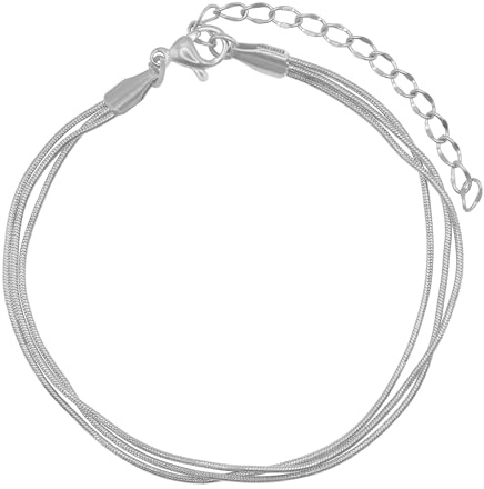 Heideman Armband Damen Ariana Edelstahl matt mit Stein weiß | Funkelndes Geschenk für Frauen zum Geburtstag, hautfreundlich, elegant und angenehm im Alltag zu tragen