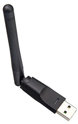 Adattatore Wireless Wi-Fi, Amplificatore Internet Per Wi-Fi, Scheda Di Rete Wireless Con Chip Mt7601 2dB Antenna Grande Set-Top Box Trasmettitore Ricevitore Segnale Wi-Fi Esterno, Ricevitore Segnale W