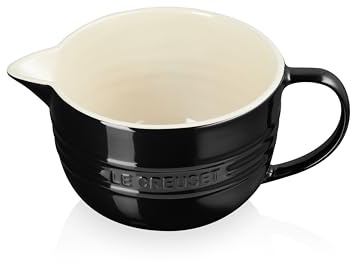 Le Creuset Stoneware Mixing Jug 2 Litre Black Onyx 70106201400002 Black Onex