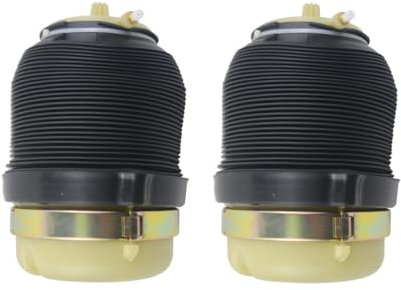 Flynsu 2 Pezzi Sospensioni Pneumatiche Posteriori Compatibile con Compatibile con A6 C6 4F BJ 2004-2011 4F0616001J 4F0616001
