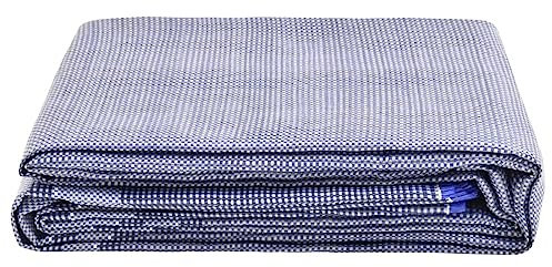 ShGaxin Zeltteppich 600x250 cm Blau Vorzeltteppich, Camping Plane, Teppich Für Camping Vorzelt, Bodenplane Zeltunterlage, Camping Teppich Outdoor - 315179