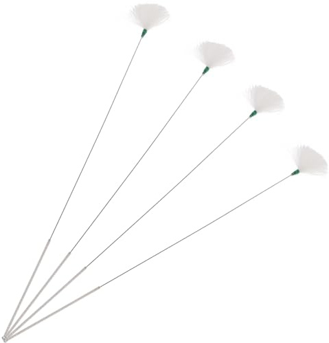 Mikinona 4 Piezas Herramientas Para Limpiar Los Oídos De Palillos Para Quitar Cerumen Limpiador De Oídos Plumas De Accesorio Casa