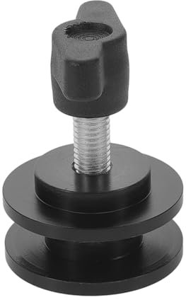 Toyvian Tensor de Cadena para Bicicleta y Montaña Negro de Plástico y Metal