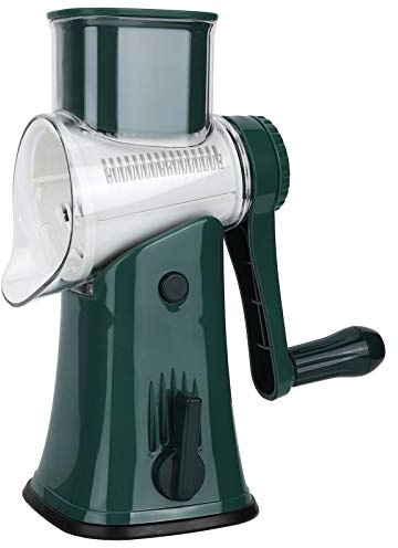 Nikou Cortador manual de verduras 5 en 1, rallador de patatas y zanahorias, utensilio de cocina, cortador de verduras, cortador de alimentos, diseño compacto, fácil de usar