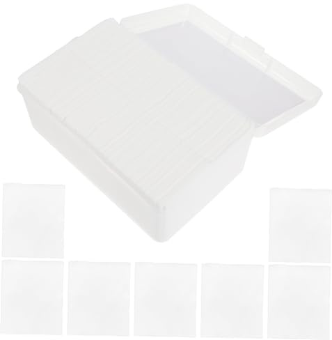 Anneome 1000 Stück Baumwollpads für Gesicht Weiche Makeup Wattepads zum Abschminken Leicht und Hautfreundlich für Make Up Entfernung und Hautpflege Einweg Geruchlos Praktische Verpackung