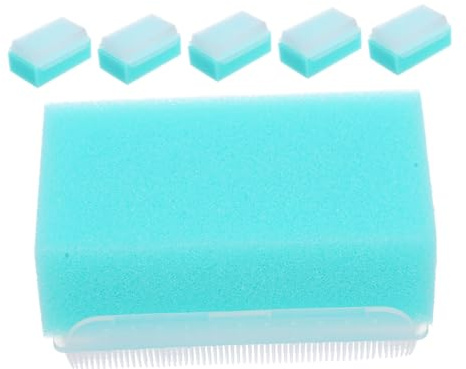 HONMEET 6pcs Sensory Brush with Soft Bristles for Gentle Bathing and Therapy Cradle Cap Brush for Newborns Supports Sensory Development and Calming for Adults