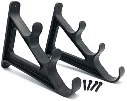 Zite Fishing Angelruten Wandhalter Set - Rutenhalter für Wandmontage - Horizontal Rod Racks (1 Paar)