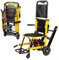 Electric Climbing Stair Wheelchair Trolley, Folding Portable Chair Stair Lift Climber Stair Mobility Assist Medical Equipment， Load Capacity 380Lb