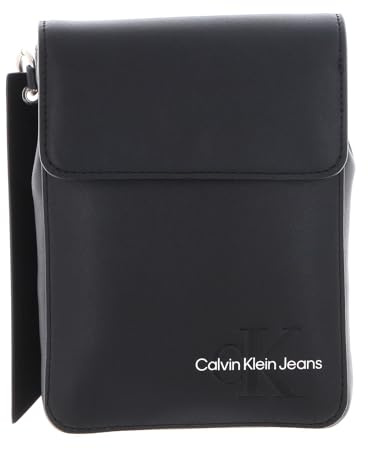 Calvin Klein Umhängetasche CKJ Sculpted N/S Phone XBody Tag Black schwarz
