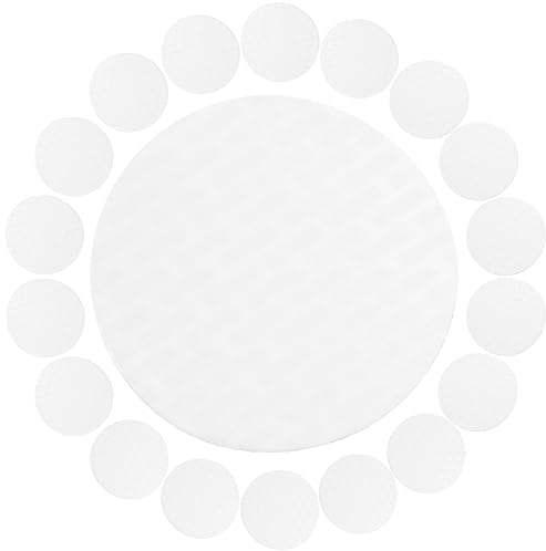 BESTonZON 100 Piezas Sello De Espuma para Matraces De Seguridad Sellos De Botella Tapas Revestimientos Sello Sensible a La Presión Sellador De Tarros De Conservas PD Taza Cubierta Forrada