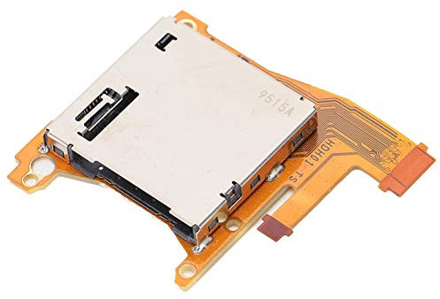 Fente pour Carte de Jeu, Fente pour Carte de Jeu en Métal + ABS Adaptée à la Console de Jeu Switch Lite avec Pièces de Réparation de Remplacement de Carte Mère
