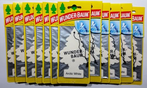 WUNDER- BAUM 12 x Arctic White Auto Duftbaum Lufterfrischer Airfreshener