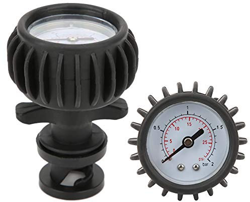 Barometer, Barometric Pressure Gauge with Clear Pointers PVC Barometers for Inflatable Boats