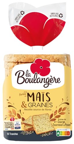 Pain de mie Maïs & Graines 500g - LA BOULANGÈRE