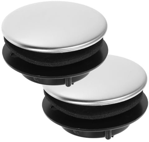 Vaguelly 2pièces Lot De Bouchons Évier Pour Salle De Bain Couvercles De Trou De Robinet Adaptés Aux Éviers De Cuisine Bain