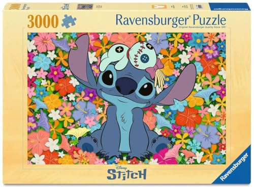 Ravensburger Puzzle Disney Stitch - 3000 Teile Puzzle für Erwachsene | 3000 Teile Disney Stitch Puzzle, Erwachsenenpuzzle, Geschenk für Frauen und Männer