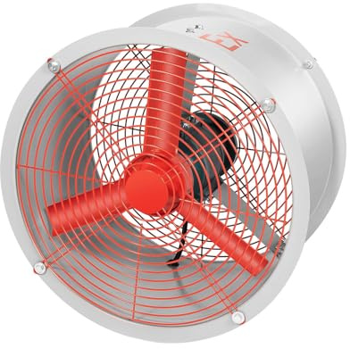LIWBYYG Explosion Proof Exhaust Fan 110V, Explosion Proof Fan Paint Booth Exhaust Fan 1450rpm Spray Booth Paint Fumes Exhaust Fan Industrial Paint Booth Ventilation Fan for Factories, Warehouse
