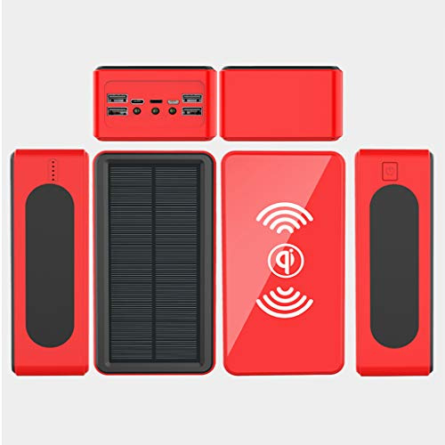 Power Bank Portable Charger Fast Charging External Battery Pack Portable charger solar 40000mah/solar charger/solar powered/solar rechargeable/mob