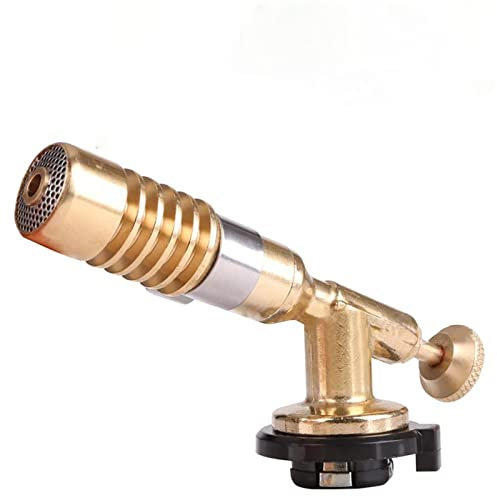 Tragbarer Gasbrenner Flammenpistole Lötbrenner Kupfer Flamme Butan Gasbrenner Feuerzeug Heizung Schweißen für Outdoor Camping BBQ Sprühpistole
