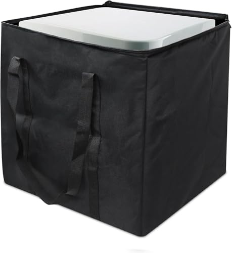 Tragbare Camping Toiletten Aufbewahrungstasche, Nylon 600D, Waschbare Outdoor Toiletten Tragetasche, Universell für Porta Potti 165 365 145 335 345 565