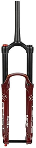27,5 29 Federgabel Mountain Bike Air Suspension Fork Travel 180 mm Rückprall Einstellung Manuelle Verriegelung 1-1/2 Zoll konisch Dh/Am Gabeln Scheibenbremse Durchgangsachse