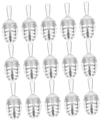 MOTHNUR 30pièces Tubes à à Lèvres Transparent Forme De Pots De Miel Contenants Réutilisables Pour Gloss à Lèvres Pour Et Voyage