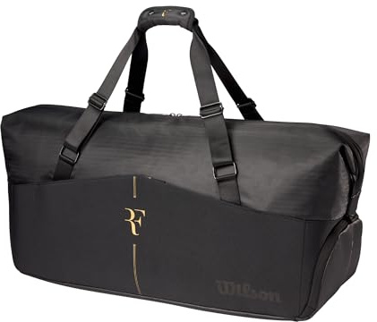 Wilson Laver Cup 2025 Rf Practice Duffel 6Pk Black Schlägertasche Schwarz -