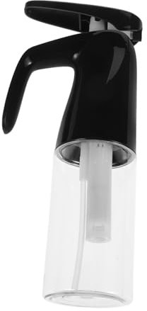 WRITWAA Continuous Spray Bottle 200ml Hair Mister Spray Bottle Small Refillable Water Sprayer for Haircare Salon and Travel Use Black