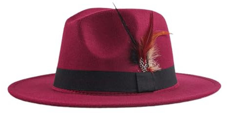 Trachtenhut Damen, Oktoberfest Herren Outfit Hut, Universalgröße Retro Festival Accessoires Lustig Kopfbedeckung, Unisex Trachten Hut Bayern Filzhut Mittelalter Jagdhut Mit Feder Für Bierfest Party