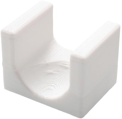 Supporto professionale per stencil per unghie, design sagomato 5D, superficie morbida foderata, per uso professionale e domestico, strumento per nail art