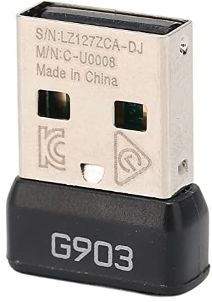 Plyisty Adaptador de Ratón Inalámbrico G903, Reemplazo de Receptor USB con Conexión Inalámbrica Esta