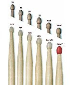 Vic FIrth - American Classic® Drumsticks 5B - American Hickory - Wood Tip