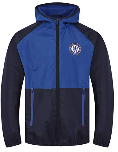 Chelsea FC - Jungen Wind- und Regenjacke - Offizielles Merchandise
