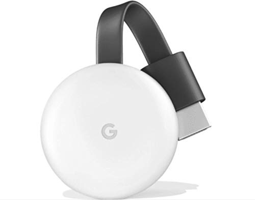 Google Chromecast - Streaming Device with HDMI Cable - Stream Shows, Music, Photos, and Sports from Your Phone to Your TV