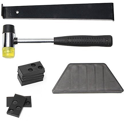 TuToy Wood Laminate Flooring Installation Tool Floor Fitting Kit With 20Pcs Spacers Flooring Tool Set
