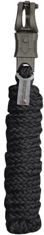 WALDHAUSEN Anbindestrick Gloomy - Panikhaken, schwarz