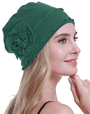 OSVYO Chemo Headwear Turban Cap für Frauen - Krebs Beanie Haarausfall versiegelte Verpackung