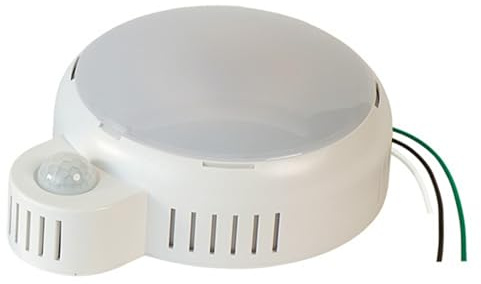EPCO 16550-13W 120V 4000K Small Space LED Luminaire with Passive Infrared Sensor Accent Indoor Area LED Light Fixture